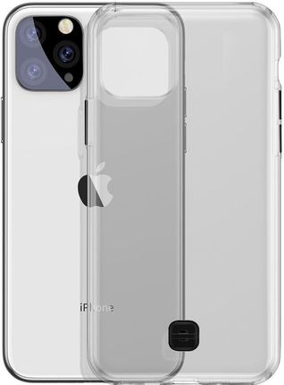 Baseus Etui z żelową ramką iPhone 11 Pro Max czarny