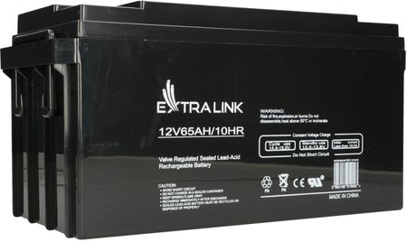 Extralink akumulator bezobsługowy AGM 12v 65ah EX19003