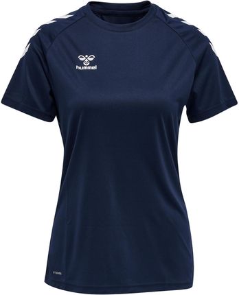 Hummel Core Xk Poly T Shirt S/S Woman Niebieski Turkusowy