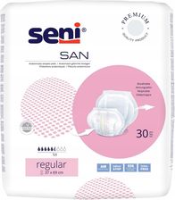 Zdjęcie Seni San Regular Pieluchy anatomiczne 30 szt. - Jastarnia