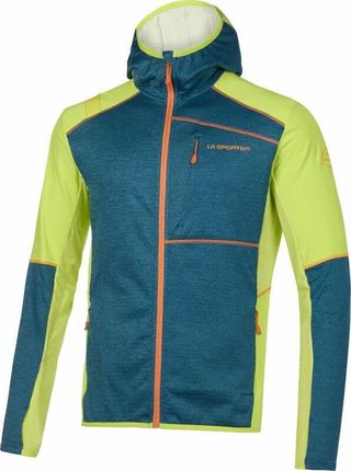 La Sportiva Bluza Outdoorowa Existence Hoody M Storm Blue Lime Punch