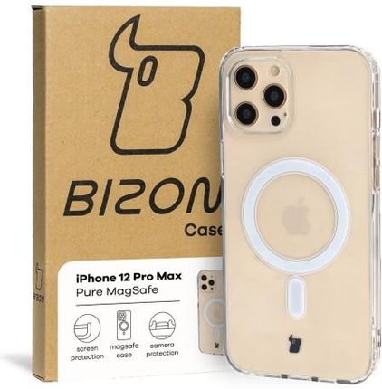 Bizon Etui Case Pure Magsafe Do Apple Iphone 12 Pro Max, Przezroczyste