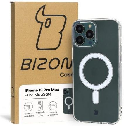 Bizon Etui Case Pure Magsafe Do Apple Iphone 13 Pro Max, Przezroczyste