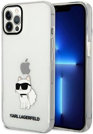 Karl Lagerfeld Klhcp12Mhnchtct Iphone 12 /12 Pro 6,1" Transparent Hardcase Ikonik Choupette