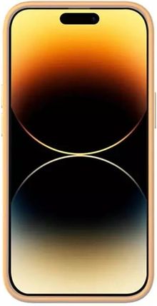 Baseus Zestaw Etui Liquid Silica Gel Do Iphone 14 Pro Max (Żółte) + Szkło Hartowane +Z Estaw Czyszczący
