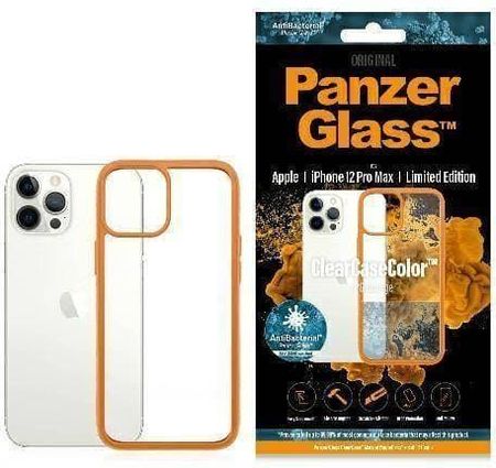 Panzerglass Clearcase Iphone 12 Pro Max Orange Ab