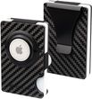 Koruma Aluminiowe Etui Na Karty Z Miejscem Airtag Od Apple (Czarny, Karbon)