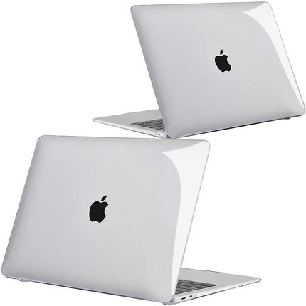 Alogy Etui Hard Case Do Apple Macbook Air 13 M1 2021 Przezroczyste + Folia Nakładka Na Klawiaturę Torba Neopren