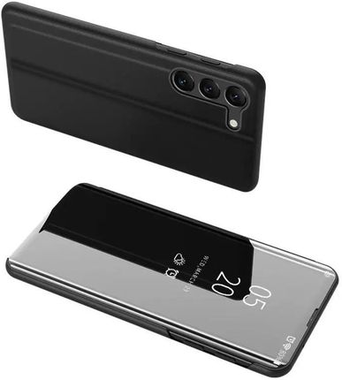 4Kom.Pl Etui Clear View Case Do Samsung Galaxy S23 Pokrowiec Z Klapką Czarne