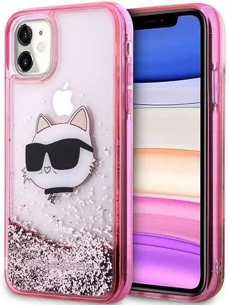 CG MOBILE Hello Kitty HKHCP13LHDGKEP - Custodia rigida per iPhone 13 Pro / 13 6.1'', colore: Rosa