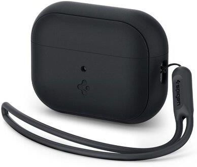 Spigen Etui Na Słuchawki Silicone Fit Strap Do Apple Airpods Pro 1/2 Czarny