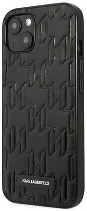Karl Lagerfeld Etui Ochronne Na Telefon Klhcp13Smnmp1K Do Apple Iphone 13 Mini 5,4" Hardcase Czarny/Black Monogram Plaque