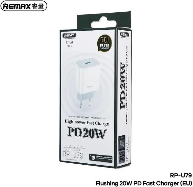 Remax Ład Siec 1Xtype-C White Rp-U79 Pd 20W Biała - Etui na telefon ...