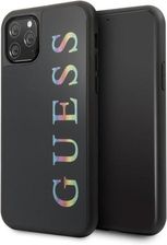 Guess Double Layer Glitter Case Logo Multicolor - Etui Iphone 11 Pro Max (Black/Multicolor)