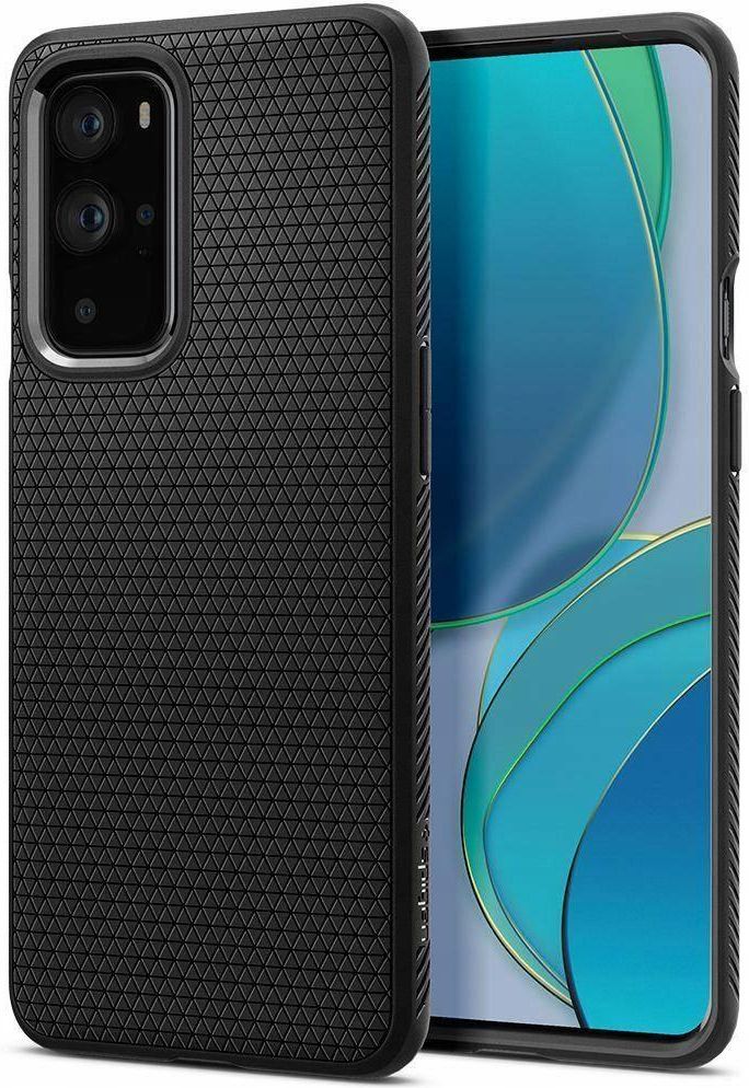 Spigen Liquid Air Oneplus 9 Pro Matte Black Etui na telefon, ceny i