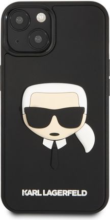 Karl Lagerfeld Klhcp14Mkh3Dbk Iphone 14 Plus 6,7" Czarny/Black Hardcase 3D Rubber Karl`S Head