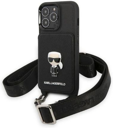 Karl Lagerfeld Klhcp14Mlcrsgrk Iphone 14 Plus 6,7" Czarny/Black Hardcase Liquid Glitter Rsg