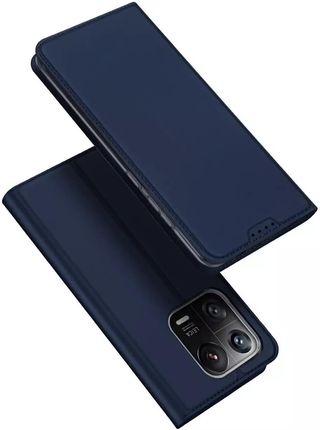 Dux Ducis Skin Pro Etui Xiaomi 13 Pokrowiec Z Klapką Portfel Na Kartę Podstawka Niebieskie