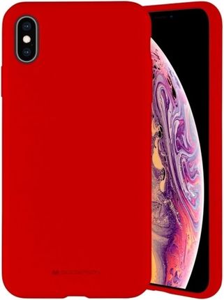 Mercury Silicone Iphone X/Xs Czerwony /Red