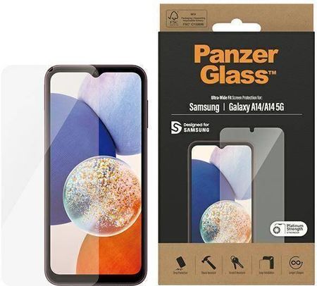 Panzerglass Szkło Hartowane Samsung Galaxy A14 5G Ultra-Wide Fit Screen Protection (7321)