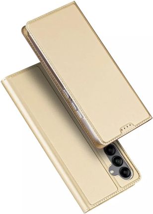 Dux Ducis Skin Pro Etui Do Samsung Galaxy A34 5G Pokrowiec Z Klapką Portfel Na Kartę Podstawka Złote