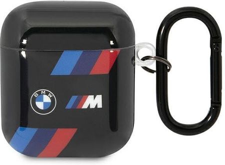 Bmw Bma222Sotk Airpods 1/2 Cover Czarny/Black Tricolor Stripes