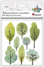 Zdjęcie Titanum Naklejki Papierowe 3D Drzewa 8Szt. - Milicz