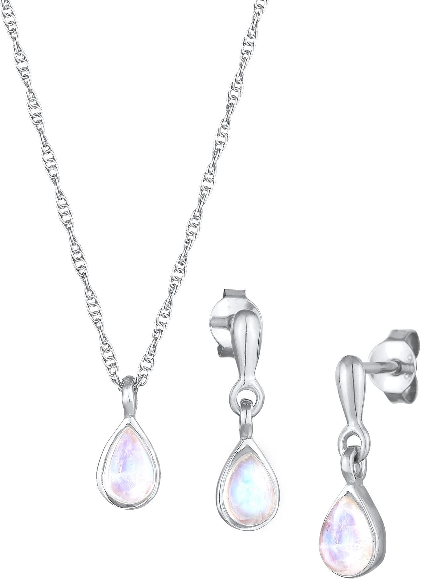 Elli Sieradenset voor dames met kristallen 45 cm lang, 45 EU, Sterling Elli Sieradenset voor dames met kristallen 45 cm lang, 45 EU, Sterling