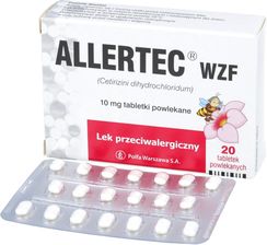 Allertec WZF 10mg 20 tabl.