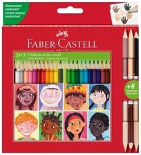 Zdjęcie Faber Castell Kredki Trójkątne Dwustronne 27 Kolorów - Nowogard