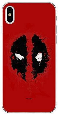ERT GROUP etui na telefon Apple Iphone X/XS, case oryginalny i oficjalnie licencjonowany przez Marvel, wzór Deadpool 012, optymalnie dopasowane, pleck