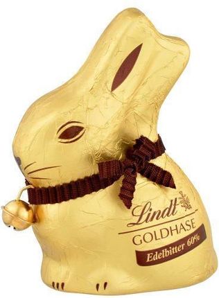 Lindt Złoty Zajączek Dark Z Ciemnej Czekolady 50G