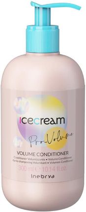Inebrya Ice Cream Pro Volume Odżywka Zwiększająca Objętość Włosów 300 ml 