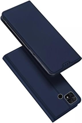 Dux Ducis Skin Pro Etui Xiaomi Poco C40 Pokrowiec Z Klapką Portfel Na Kartę Podstawka Niebieskie