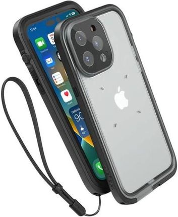 Catalyst Etui Wodoszczelne Total Protection Do Iphone 14 Pro, Czarno-Półprzeźroczyste