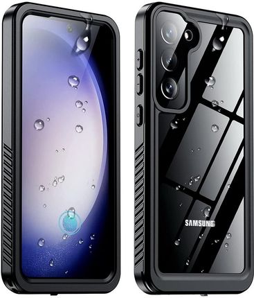 D-Pro 360° Waterproof Case Ip68 Etui Wodoodporne Wodoszczelne Do Samsung Galaxy S23 (Black)