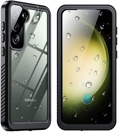 D-Pro 360° Waterproof Case Ip68 Etui Wodoodporne Wodoszczelne Do Samsung Galaxy S23 Plus (Black)