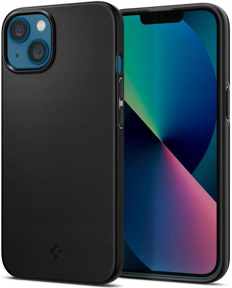 Spigen Thin Fit Iphone 13 Black Etui na telefon, ceny i opinie Ceneo.pl