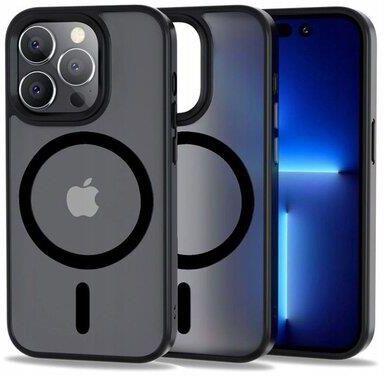 Tech-Protect Etui Magmat Magsafe Do Apple Iphone 12 Pro Max Czarny Mat