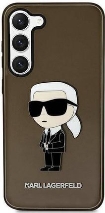 Karl Lagerfeld Oryginalne Etui Samsung Galaxy S23 Hardcase Ikonik (Klhcs23Shniktck) Czarne