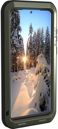 Love Mei Etui Pancerne Powerful Do Galaxy S23 Ultra, Zielone - zdjęcie 5