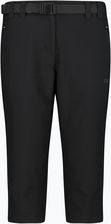 Zdjęcie Cmp Spodnie Trekkingowe Damskie Capri Czarne 3T51246 U901 - Łapy