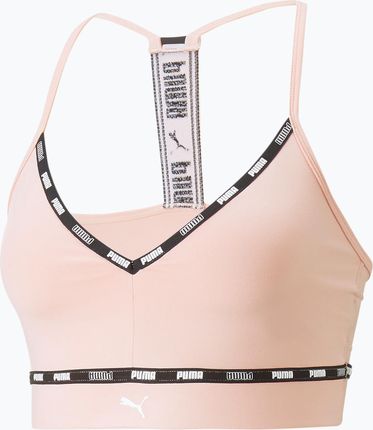 Puma Biustonosz Treningowy Low Impact Strong Strappy Różowy 522225