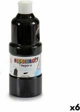 Pincello Tempera Czarny 400ml 6 Sztuk