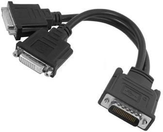 Kabel rozdzielacz wtyk DMS-59 2x gniazdo DVI 24+5