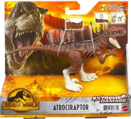Mattel Jurassic World extreme damage Atrociraptor GWN13/GWN19