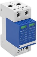 Zdjęcie Ogranicznik ochronnik przepięć DC Qoltec 2P 1000V T2 B+C - Poddębice