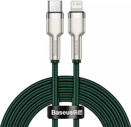 Kabel USB-C do Lightning Baseus 2m (zielony)