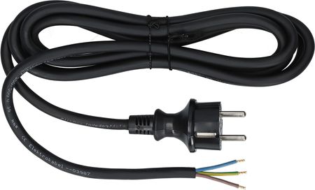 Przewód Kabel z wtyczką Guma IP44 3x1,5 2m