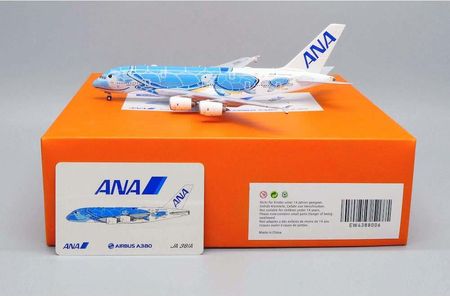最終価格ANA エアバスA380 1/400 JA381A EW4388002 NH40079 1:400 A380 JA381A FLYING HONU ANA ブルーダイキャスト